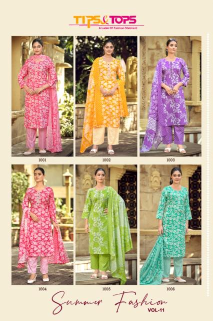 Tips & tops summer fashion vol 11 wholesalers of kurties